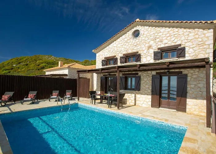 ヴィラ Amadryades Villas-villa Terina Chortáta